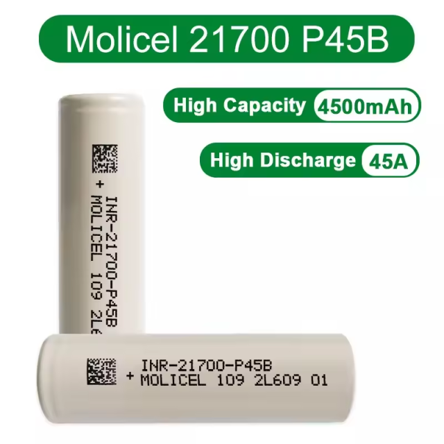 MOLICEL-P45B-21700-3.6V-4500mAh