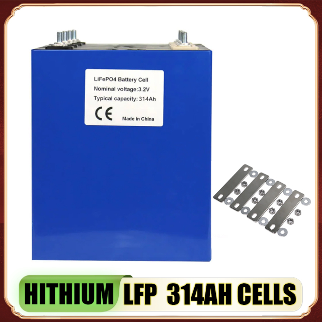 [Hithium-Prismatic LFP Cell 3.2V 314Ah] Hot Sale Lifepo4 Lithium Ion Batteries Rechargeable Battery 3.2V For Solar Storage