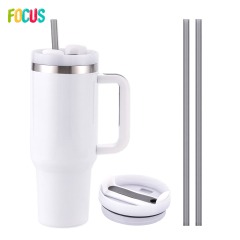 USA Warehouse Wholesale Tumbler Blanks 40oz White Sublimation Tumbler