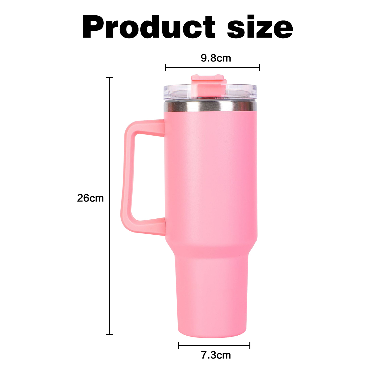 Custom Tumblers with Logo Bulk 40 oz Tumbler With Handle Wholesale Tumbler Cups H1.0