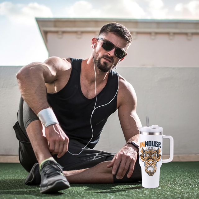 USA Warehouse Wholesale Tumbler Blanks 40oz White Sublimation Tumbler