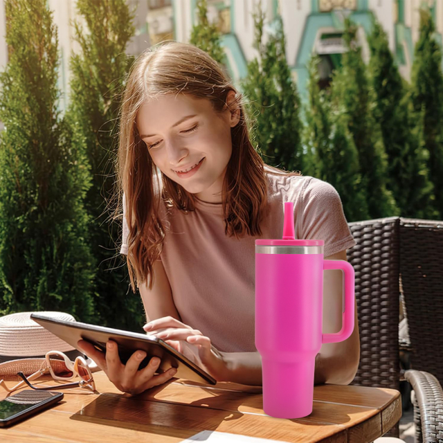 Custom Tumblers Bulk 40oz Leak-proof Flip Straw Wholesale Tumbler Manufacturer