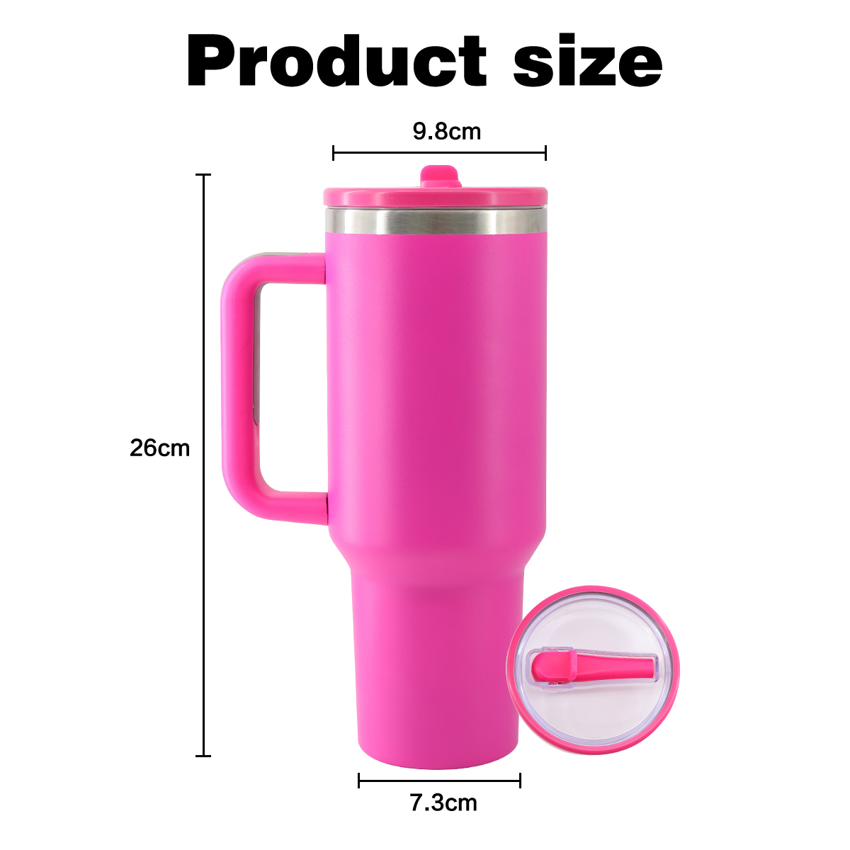 Custom Tumblers Bulk 40oz Leak-proof Flip Straw Wholesale Tumbler Manufacturer