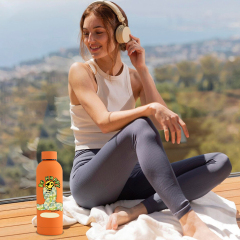 500ml Sport Water Bottles Rubber Painting Wholesale Tumbler Factory