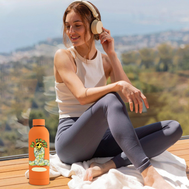 500ml Sport Water Bottles Rubber Painting Wholesale Tumbler Factory