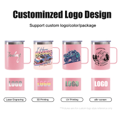 Custom CoffeeTumbler 16oz Mug with Handle Drinkware Wholesale Supplier