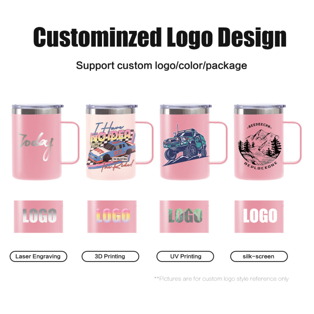 Custom CoffeeTumbler 16oz Mug with Handle Drinkware Wholesale Supplier