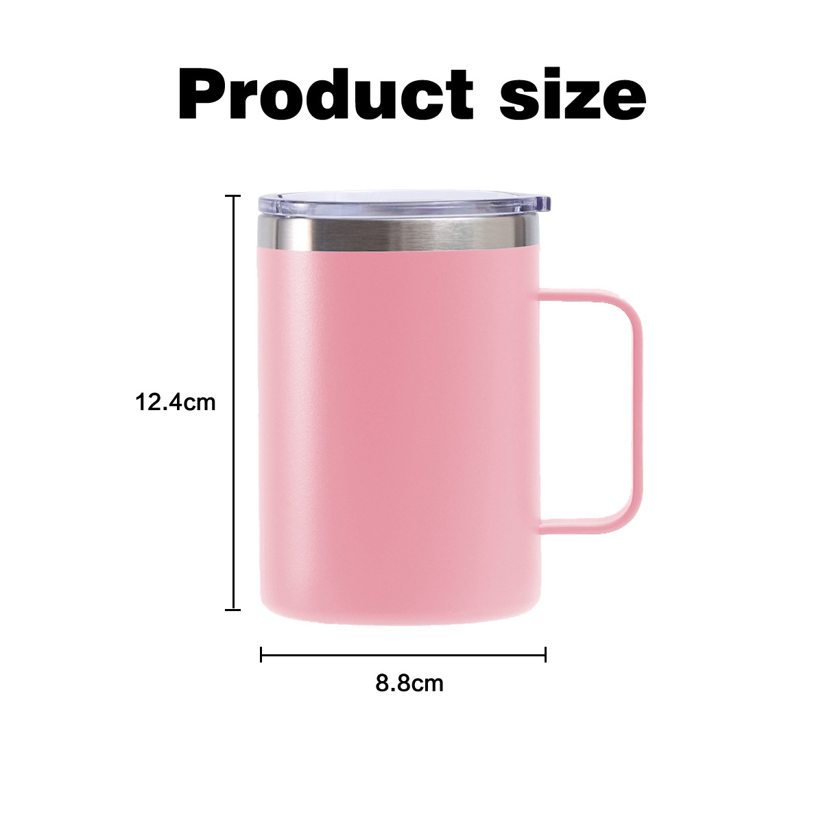 Custom CoffeeTumbler 16oz Mug with Handle Drinkware Wholesale Supplier