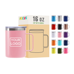 Custom CoffeeTumbler 16oz Mug with Handle Drinkware Wholesale Supplier