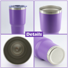 30oz Dark Blue Custom Tumblers with Logo Bulk Laser Print Sport Water Bottles