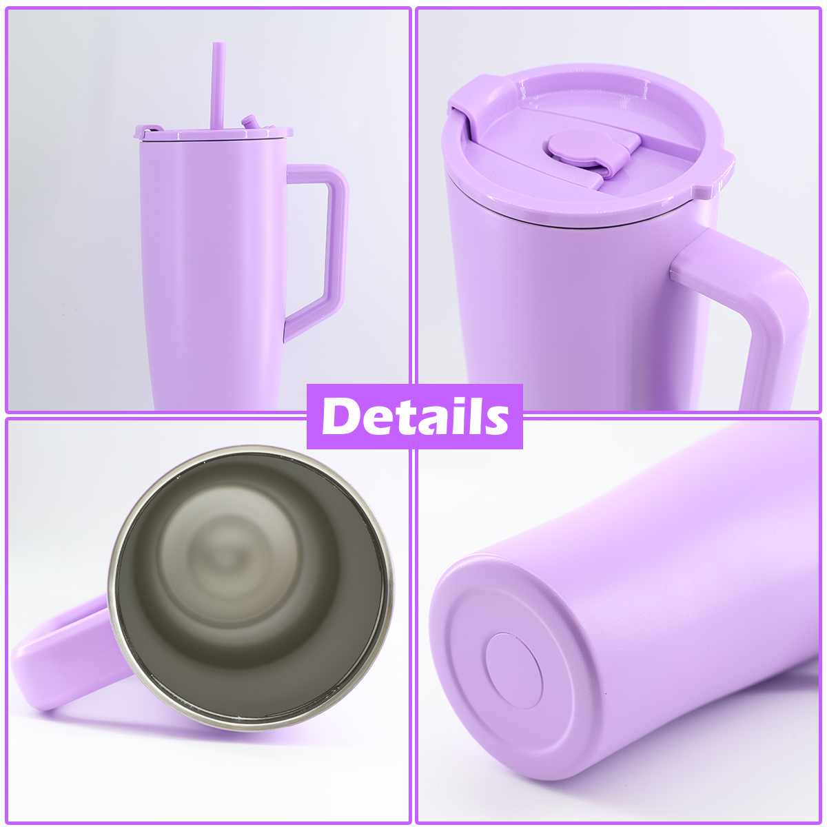 40oz Curved Custom Coffee Tumbler with Lid Wholesale Tumbler Factory