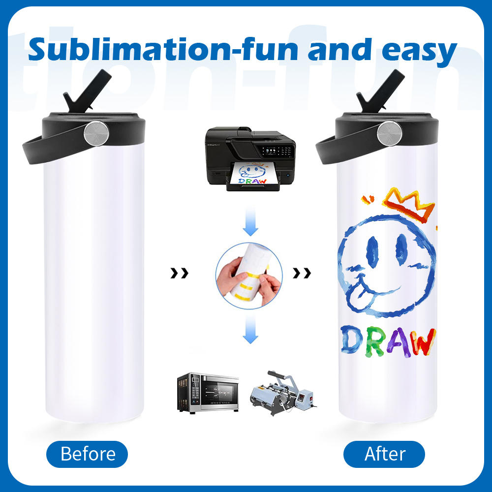 20oz Dual Lids Sublimation Tumbler Blank USA Tumbler Supplier Wholesaler