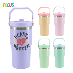 USA Tumbler Supplier Macaron Mixed Color 20oz Sublimation Tumbler Blank