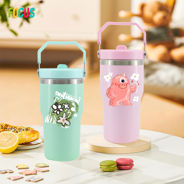 USA Tumbler Supplier Macaron Mixed Color 20oz Sublimation Tumbler Blank