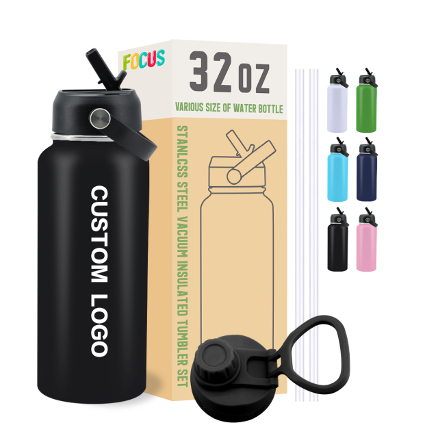 Custom Logo  32 oz Sport Water Bottles