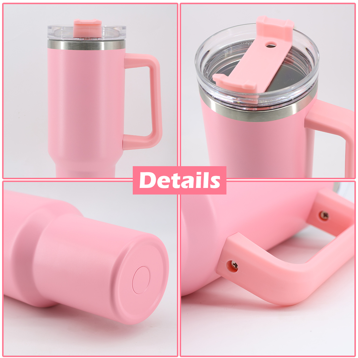 Custom Tumblers with Logo Bulk 40 oz Tumbler With Handle Wholesale Tumbler Cups H1.0