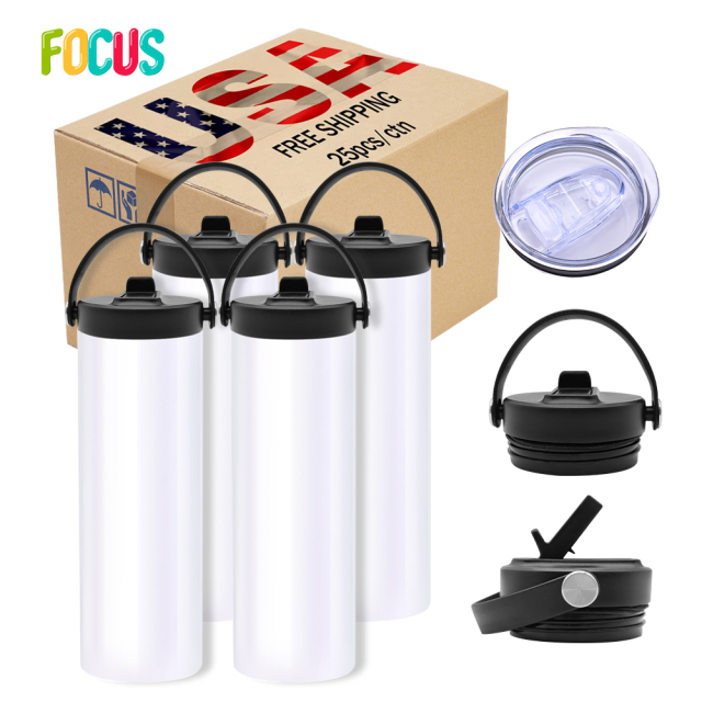 20oz Dual Lids Sublimation Tumbler Blank USA Tumbler Supplier Wholesaler