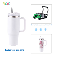 USA Warehouse Wholesale Tumbler Blanks 40oz White Sublimation Tumbler