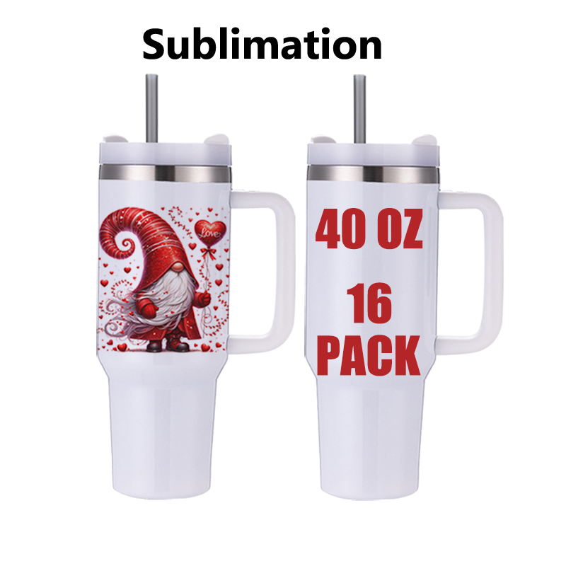 USA Warehouse Wholesale Tumbler Blanks 40oz White Sublimation Tumbler