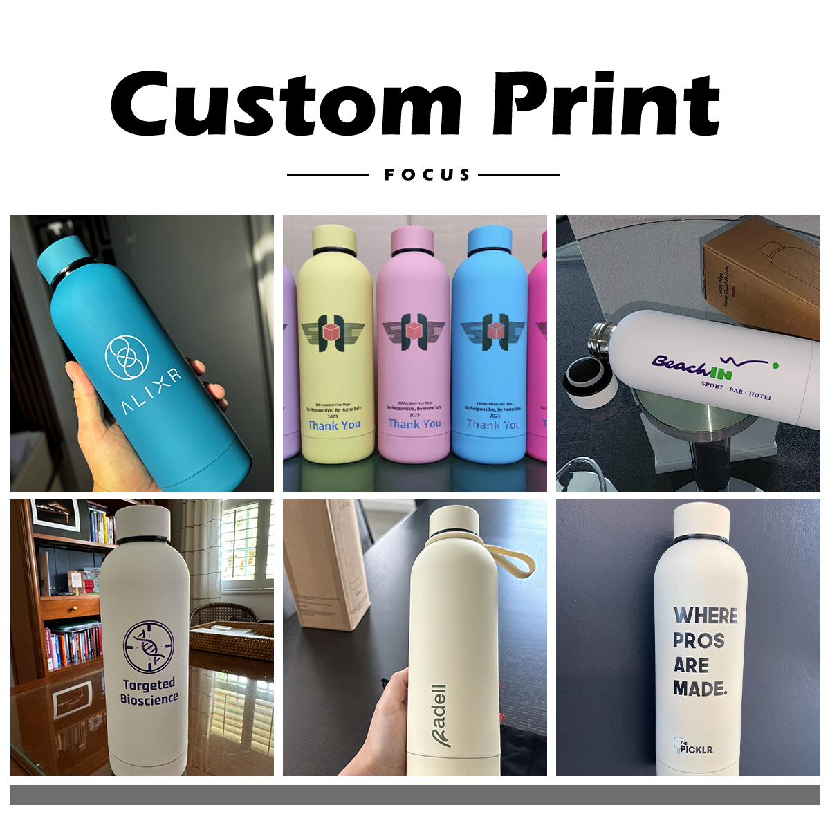 500ml Sport Water Bottles Rubber Painting Wholesale Tumbler Factory