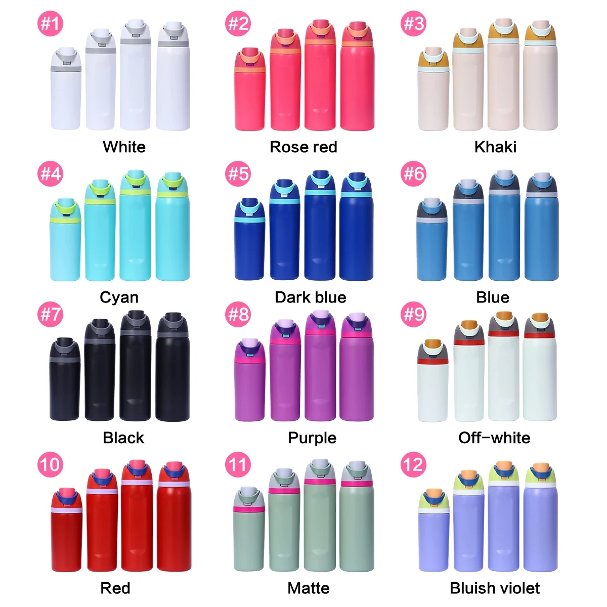 Custom Coffee Tumbler Owala 16oz 19oz 24oz 32oz Sport Water Bottles