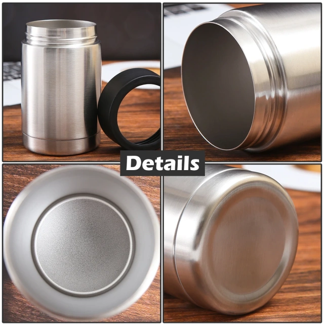 Stainless Steel Insulated Tumbler 14OZ Custom Can Cooler
