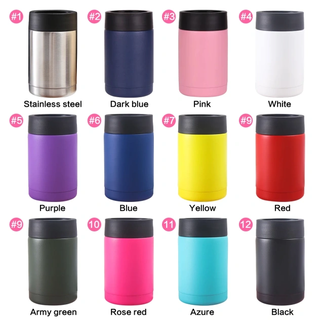 14oz 4 in 1 Can Cooler Mug with Beer Opener Drinkware Wholesale Supplier