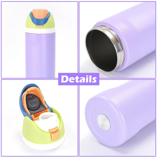 Custom Drink Tumblers Owala 16oz 19oz 24oz 32oz Sport Water Bottles With Handle Ring