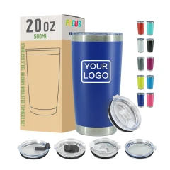 Custom Coffee Tumbler 20oz YETIstyle Stainless Steel Tumbler Cups Bulk