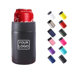 14oz 4 in 1 Can Cooler Mug with Beer Opener Drinkware Wholesale Supplier