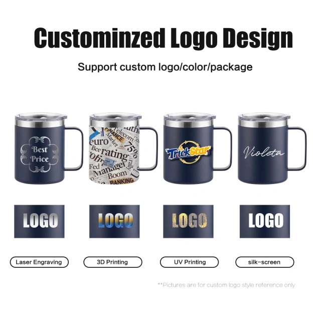 Custom tumbler cups 12OZ Coffee Camping Mug Wholesale Tumbler Cups