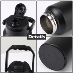 Extra Large 128oz Custom Water Bottles for Outdoor Camping 4L