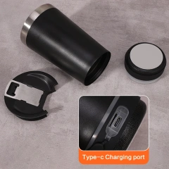 16oz Multifunction Wireless Bluetooth Speaker Outdoor Party Smart Beer Mug with Opener