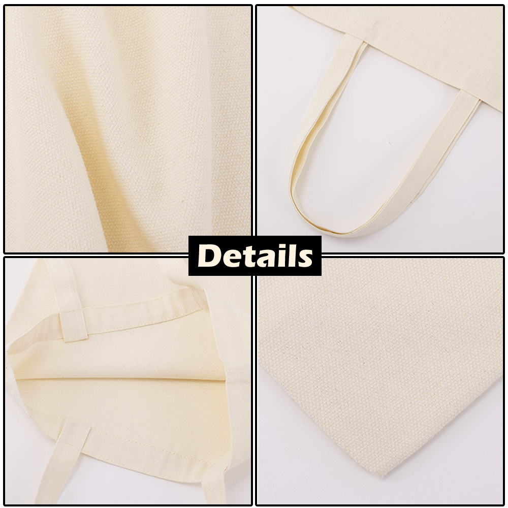 OEM Custom Your Own Shopping Bags Canvas Cotton Tote Bag Blank Calico Shopper Bags With Logo Printed Lifestyle Gym Sports Bag