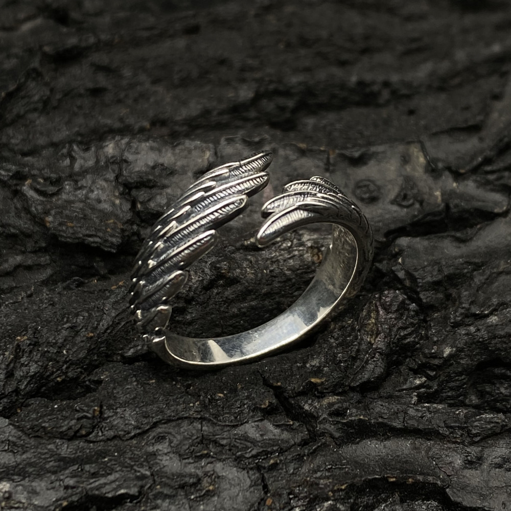 Oxidized Silver Ring