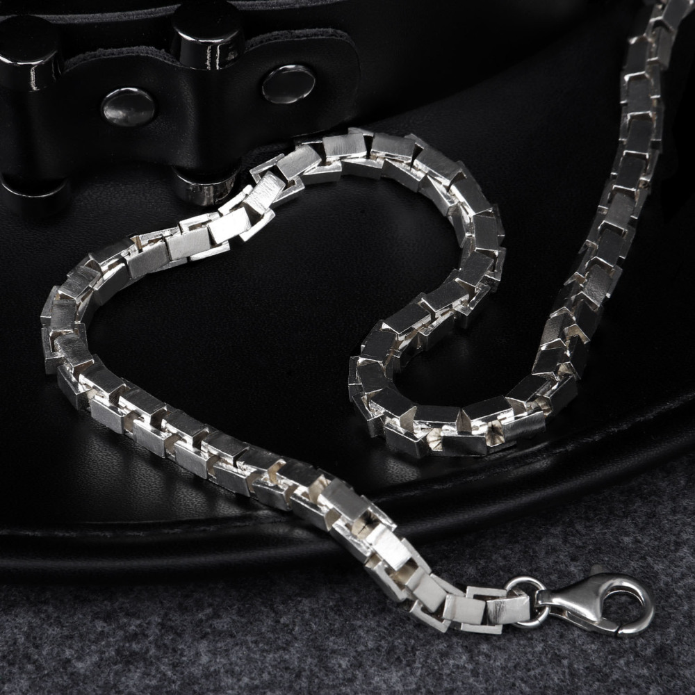 Heavy Silver box chain