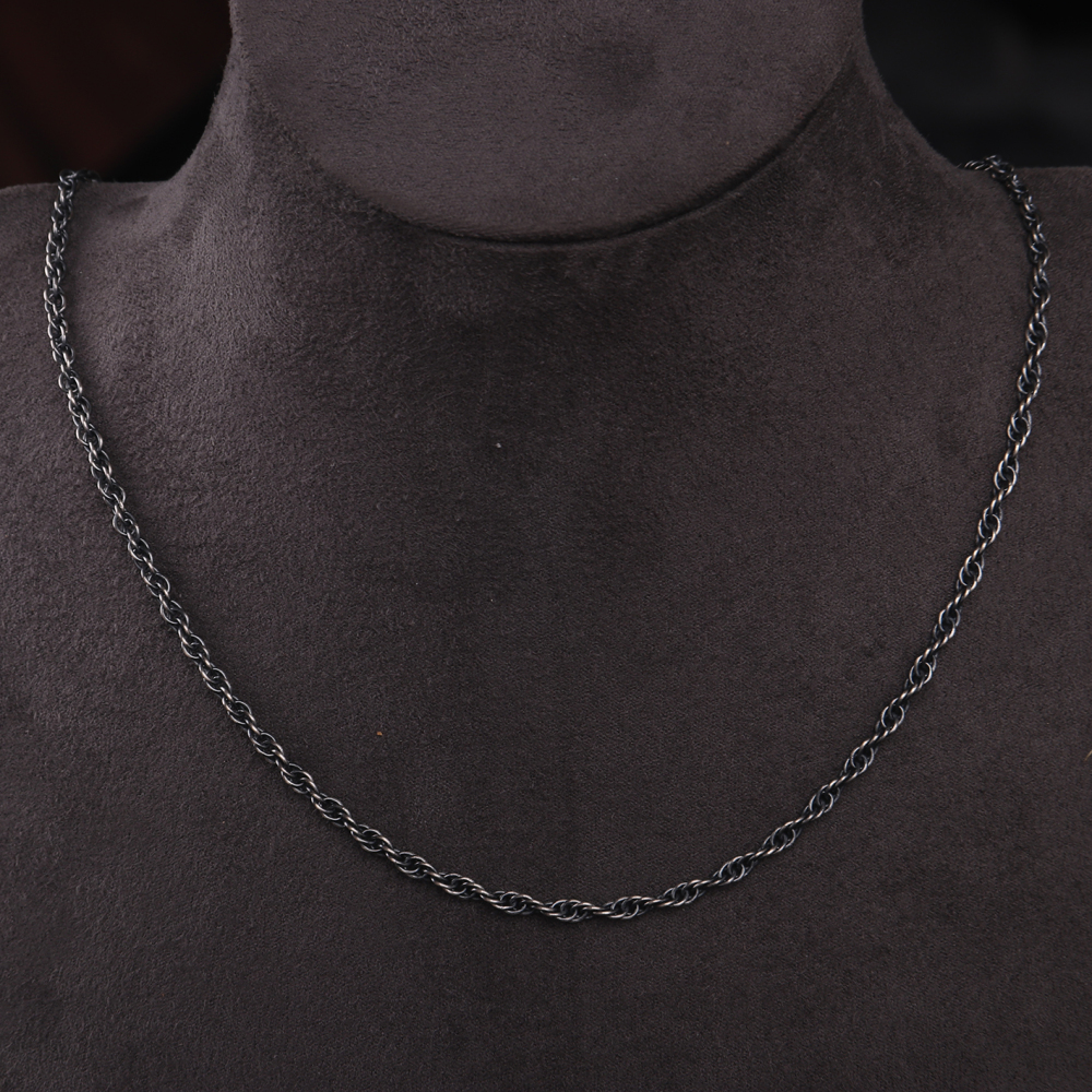Oxidized/Sterling Silver necklace
