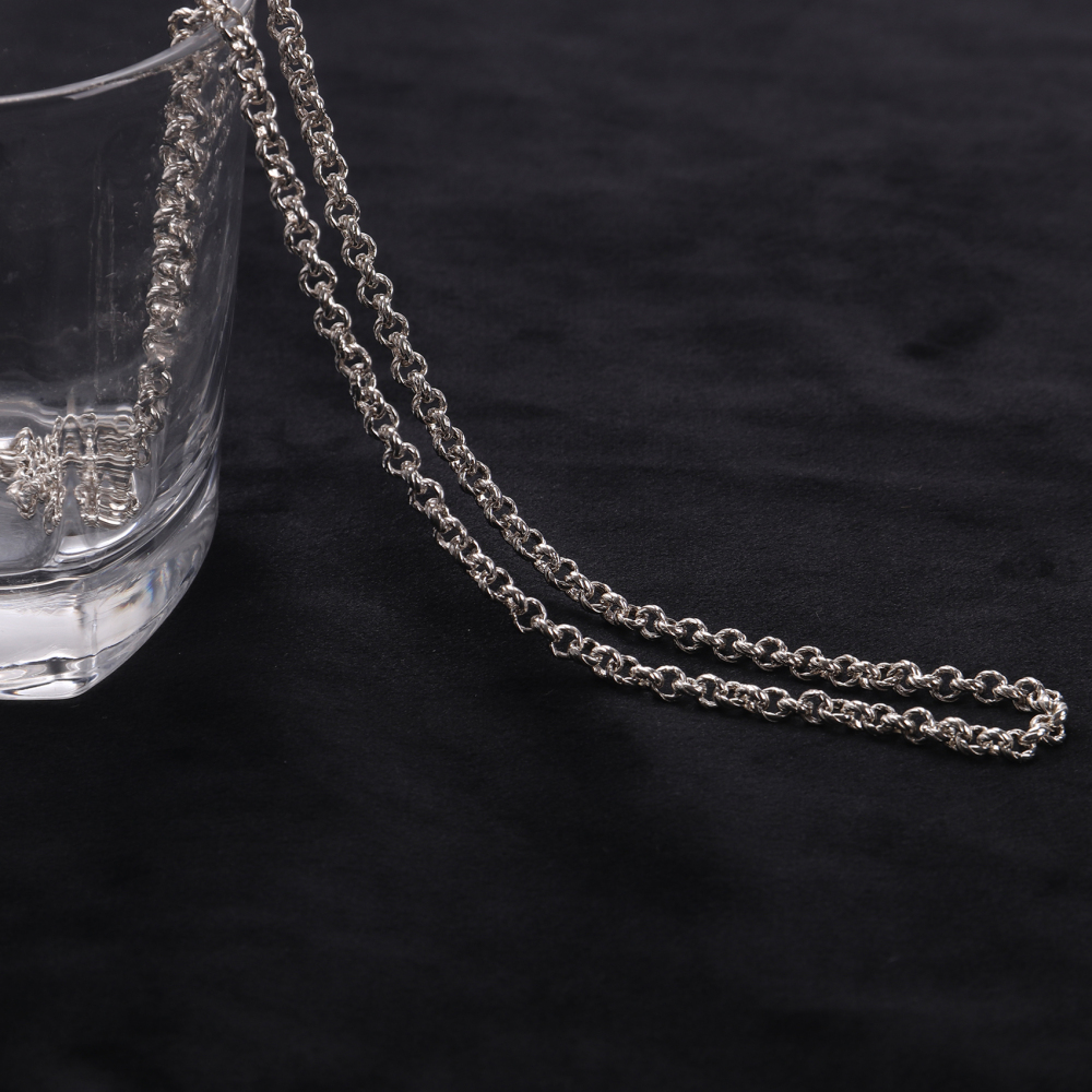 Oxidized  Silver necklace