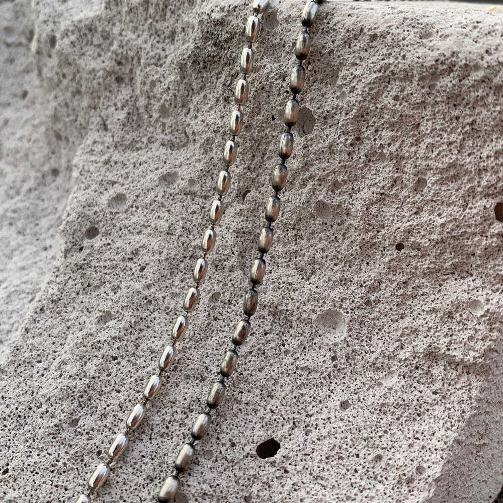925 Sterling Silver Bead Chain