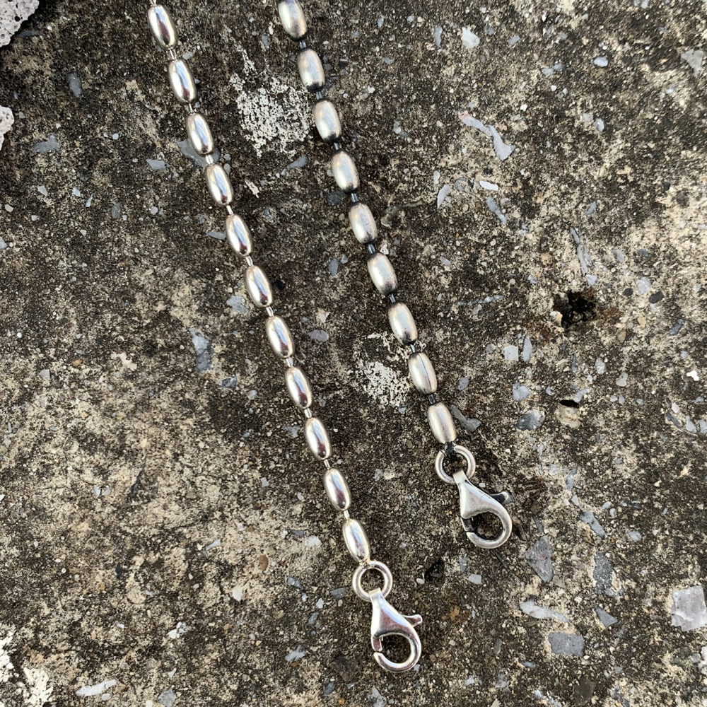 925 Sterling Silver Bead Chain