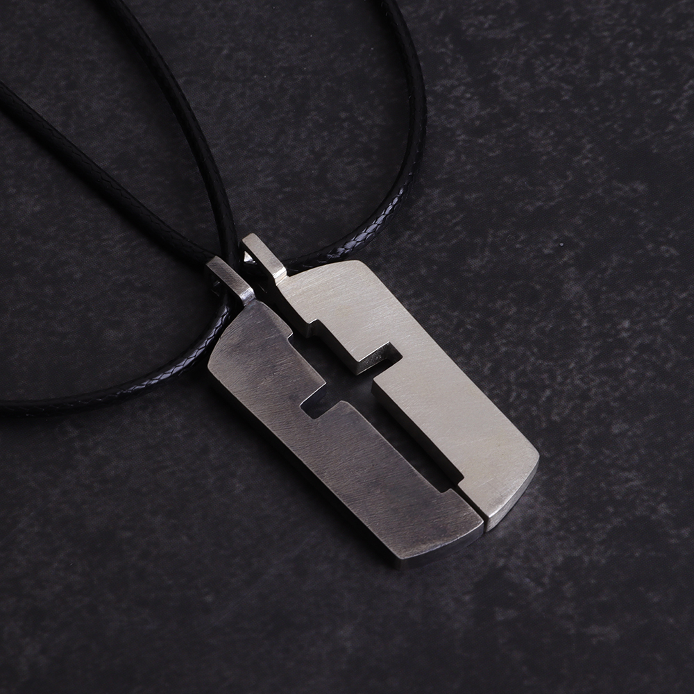 Silver Ankh Cross Pendant Necklace Pendant handmade