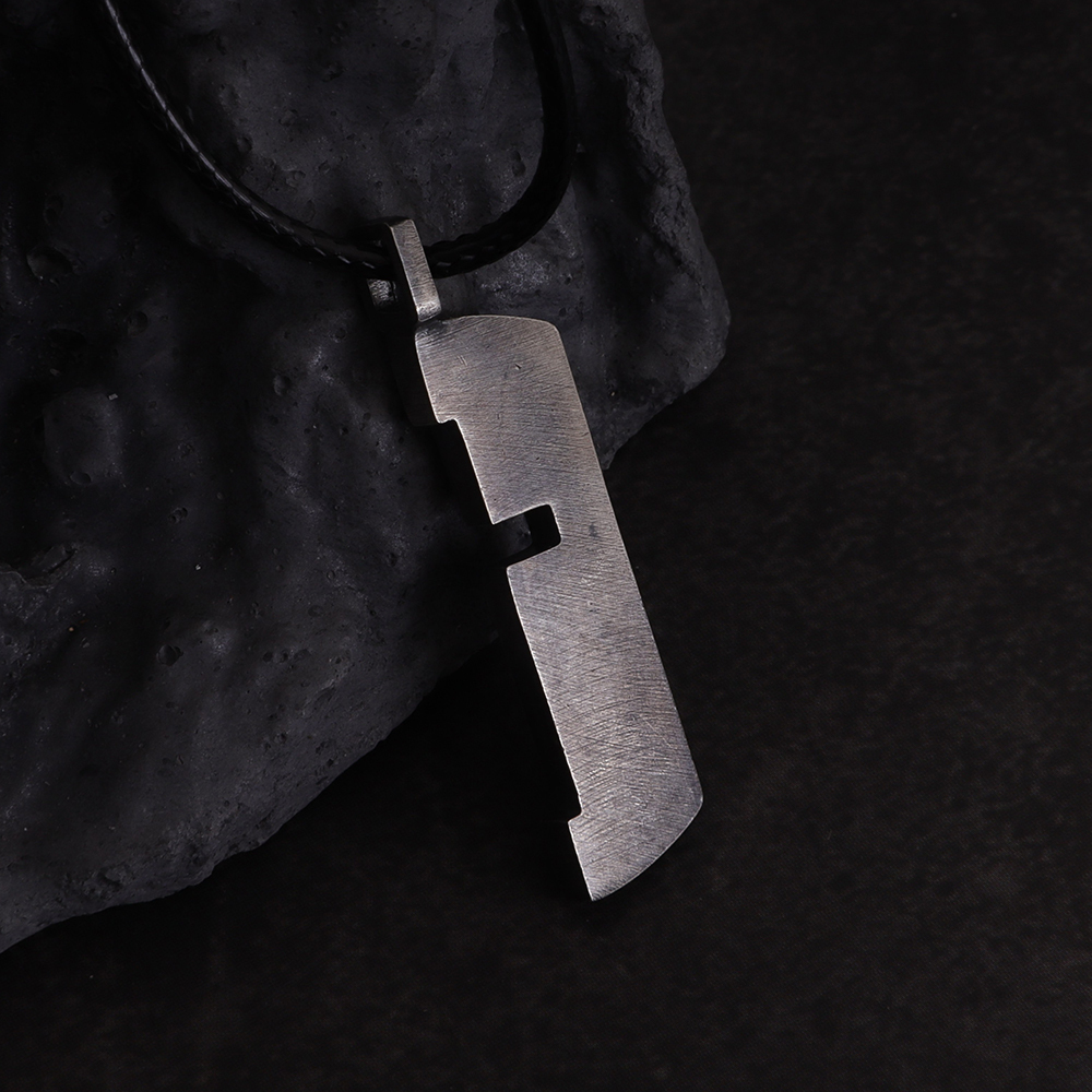 Silver Ankh Cross Pendant Necklace Pendant handmade
