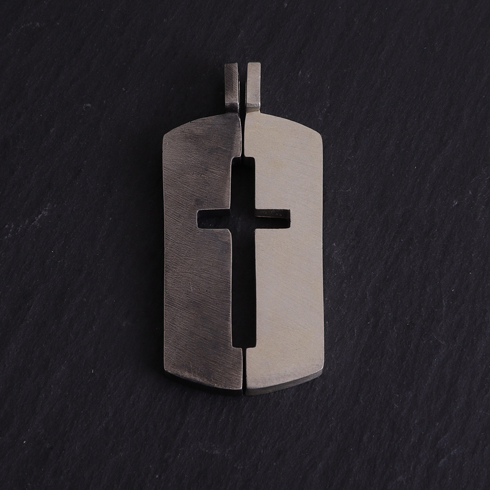 Silver Ankh Cross Pendant Necklace Pendant handmade