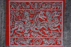 The Paper-cutting Artist at the Market