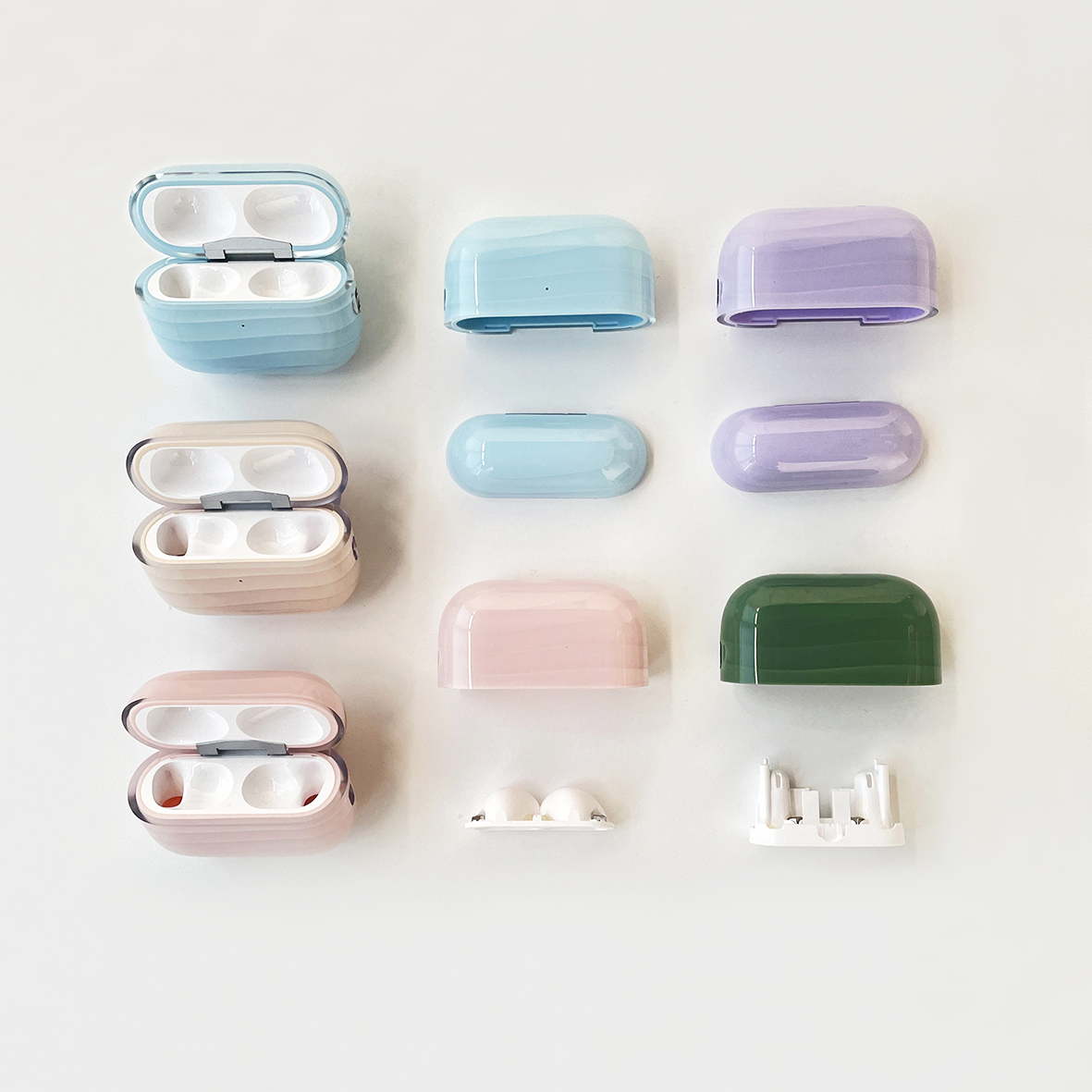 Wireless earphone casing