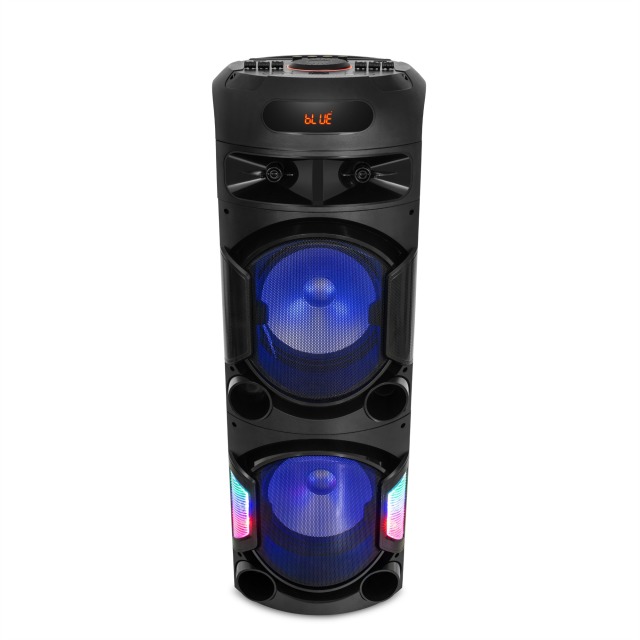  PT91201 Wireless karaoke speaker with microphone and guitar input for outdoor events