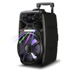 PT862 Wireless Bluetooth Tailgate Party Speaker Trolley LED Lights