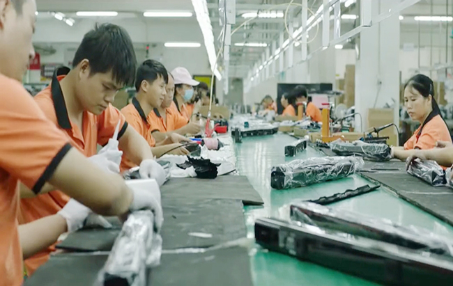 Samesay audio products strong production line 
