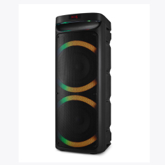 Portable Dual 8" Party Speaker With JBL Lighting Effect PT989