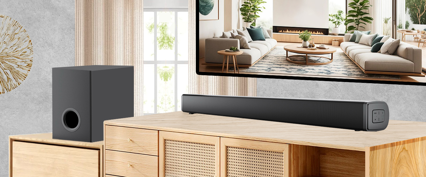 Soundbar Wired Subwoofer & Soundbar Wireless Subwoofer Option